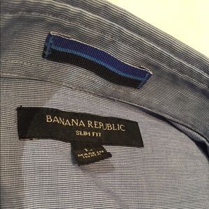 Banana Republic Shirts - Banana Republic Slim-Fit Snap Button Down Shirt Banana Republic Shirts - Banana Republic Slim-Fit Snap Button Down Shirt
